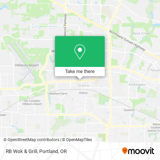 Mapa de RB Wok & Grill