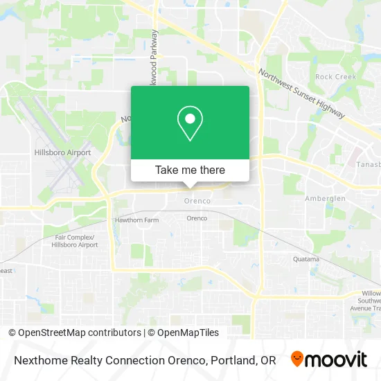 Mapa de Nexthome Realty Connection Orenco