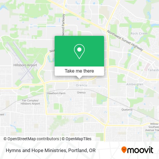 Hymns and Hope Ministries map