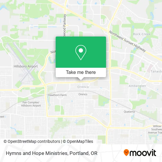 Mapa de Hymns and Hope Ministries