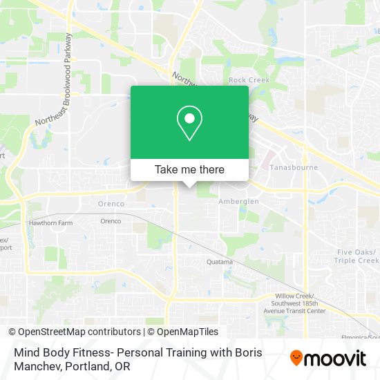 Mind Body Fitness- Personal Training with Boris Manchev map