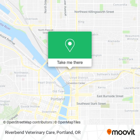 Riverbend Veterinary Care map