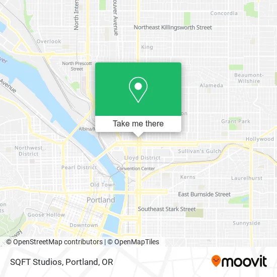 Mapa de SQFT Studios
