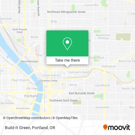 Build-It Green map