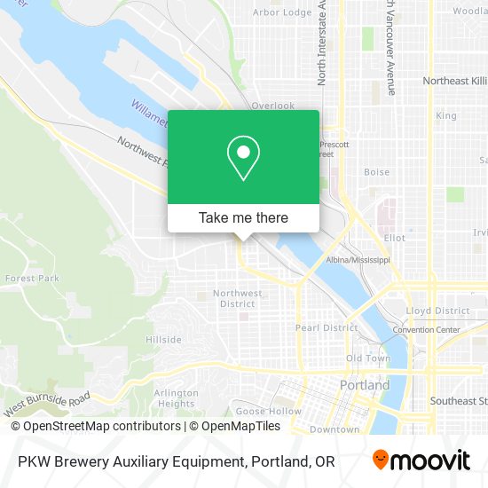 PKW Brewery Auxiliary Equipment map