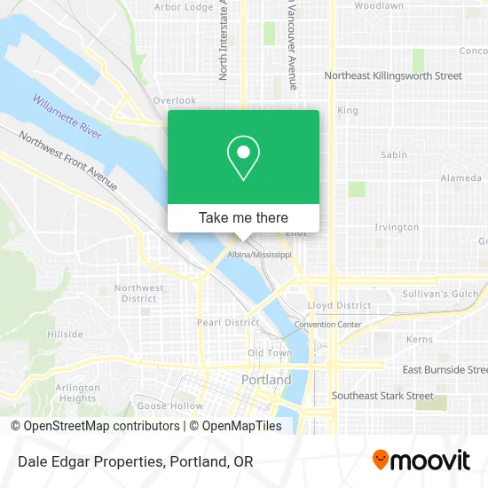 Dale Edgar Properties map