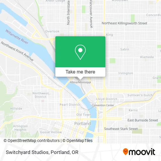 Switchyard Studios map