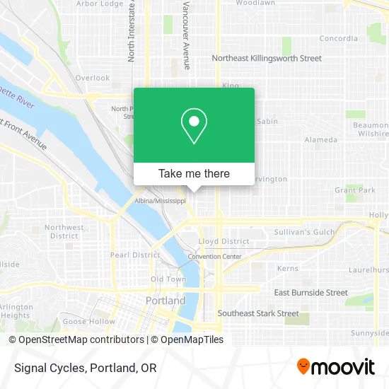 Signal Cycles map