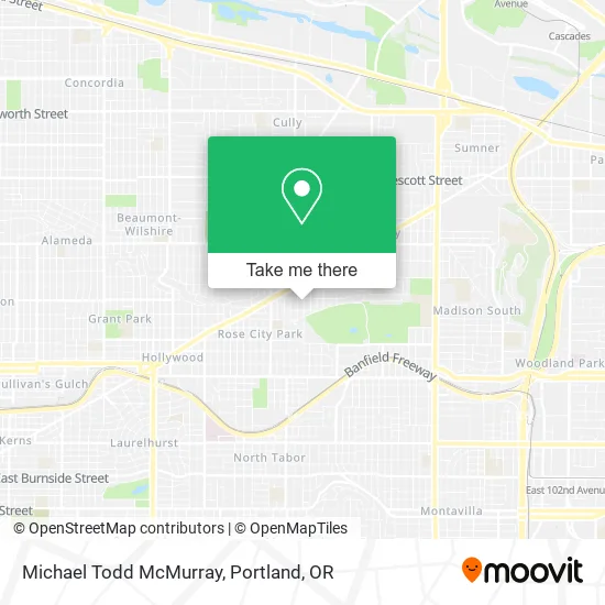Michael Todd McMurray map