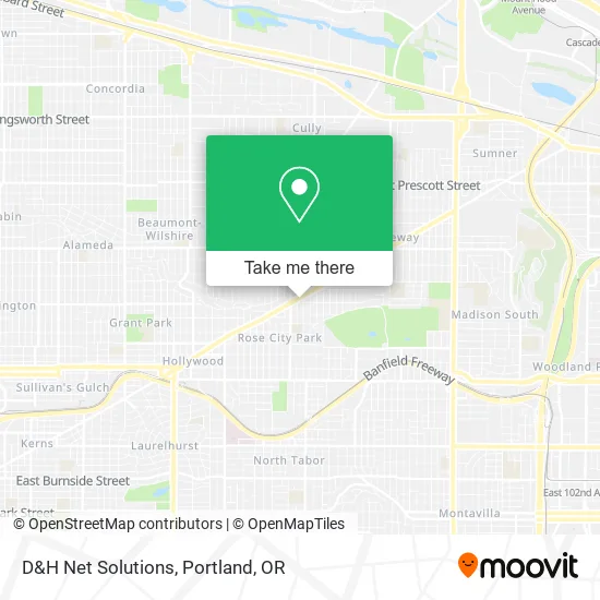 D&H Net Solutions map