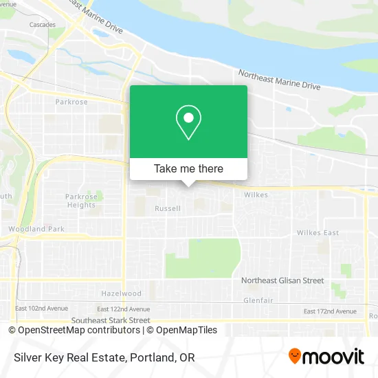 Silver Key Real Estate map