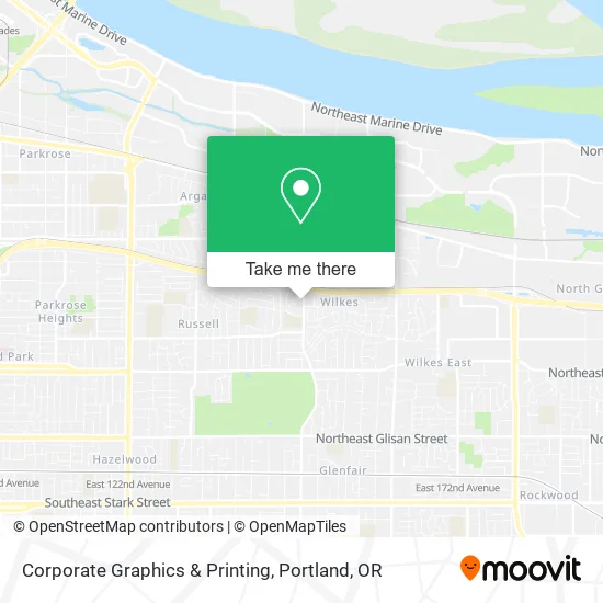Corporate Graphics & Printing map
