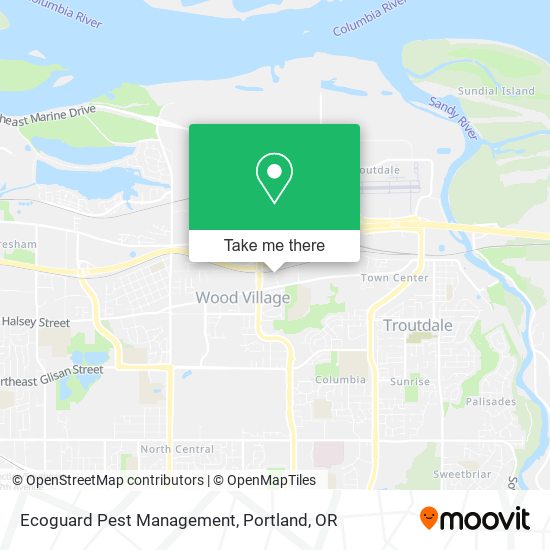 Ecoguard Pest Management map