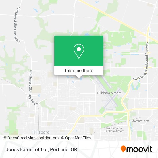 Mapa de Jones Farm Tot Lot