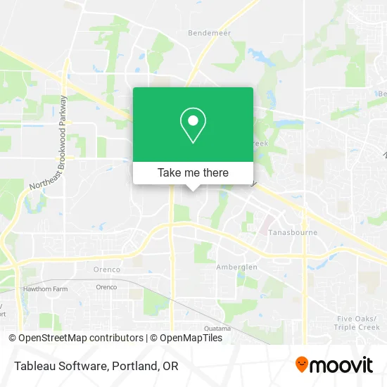 Tableau Software map