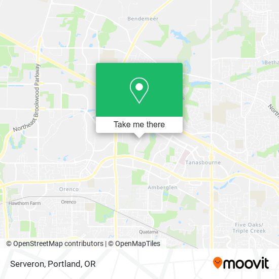 Serveron map