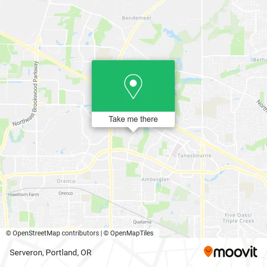Serveron map