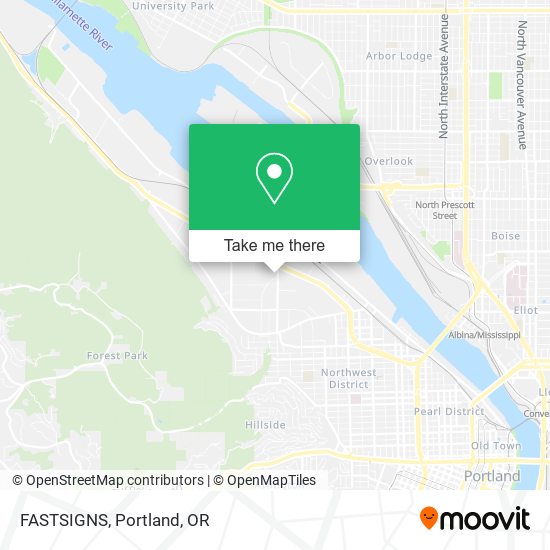 Mapa de FASTSIGNS