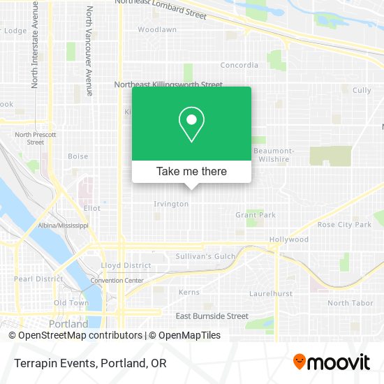 Mapa de Terrapin Events
