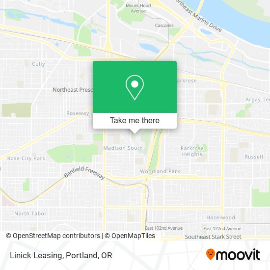 Linick Leasing map