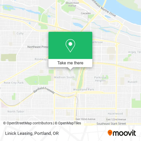 Mapa de Linick Leasing