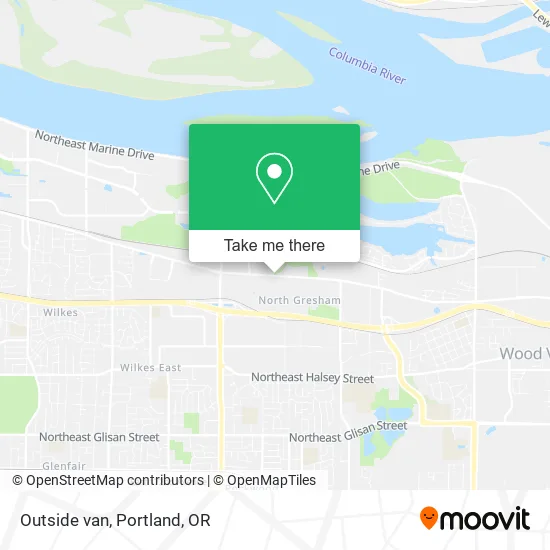 Outside van map