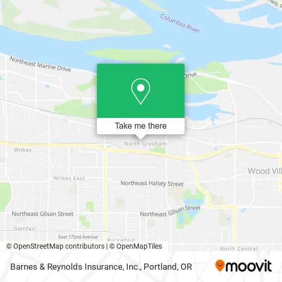Barnes & Reynolds Insurance, Inc. map