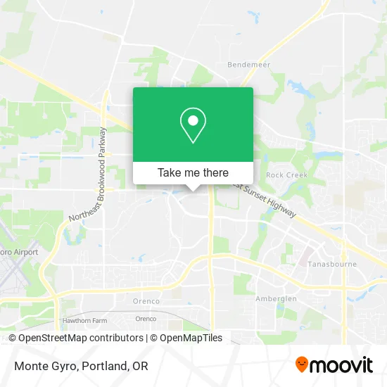Monte Gyro map