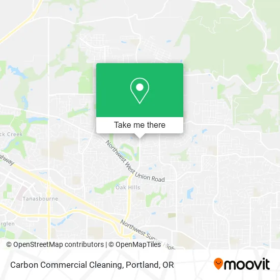 Mapa de Carbon Commercial Cleaning