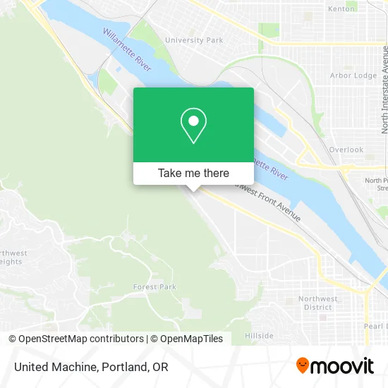 United Machine map