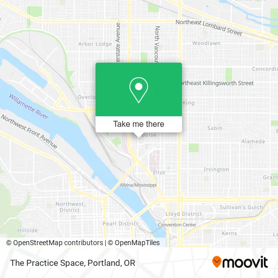 The Practice Space map