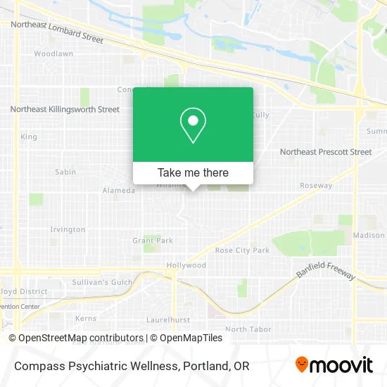 Compass Psychiatric Wellness map