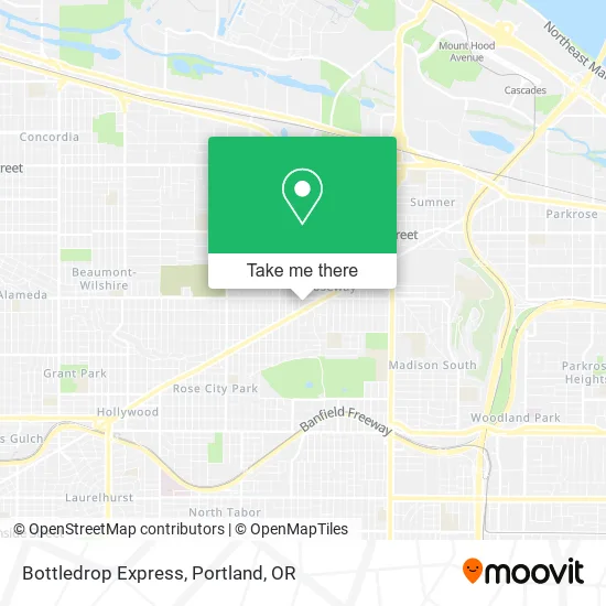 Bottledrop Express map