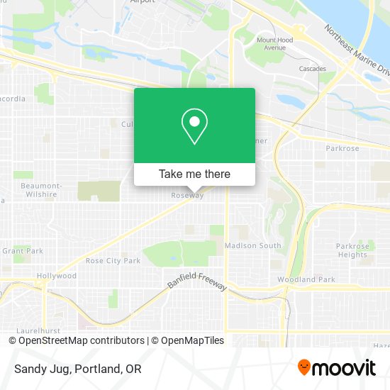 Mapa de Sandy Jug