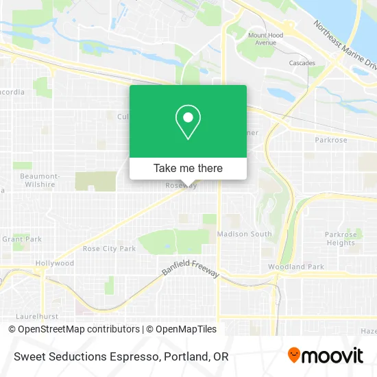 Sweet Seductions Espresso map