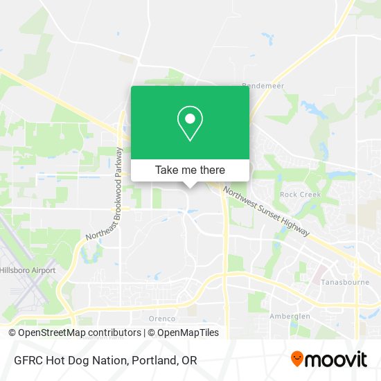 GFRC Hot Dog Nation map