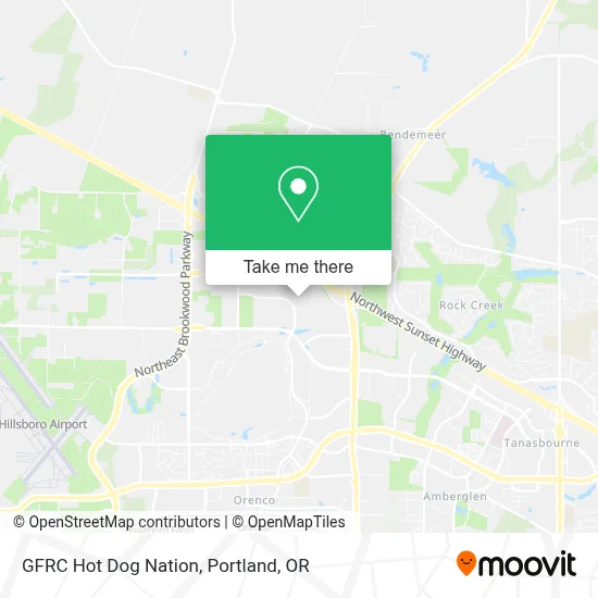 GFRC Hot Dog Nation map