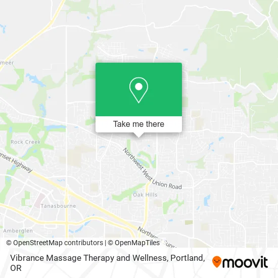 Vibrance Massage Therapy and Wellness map