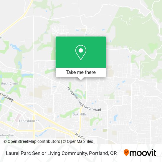 Mapa de Laurel Parc Senior Living Community