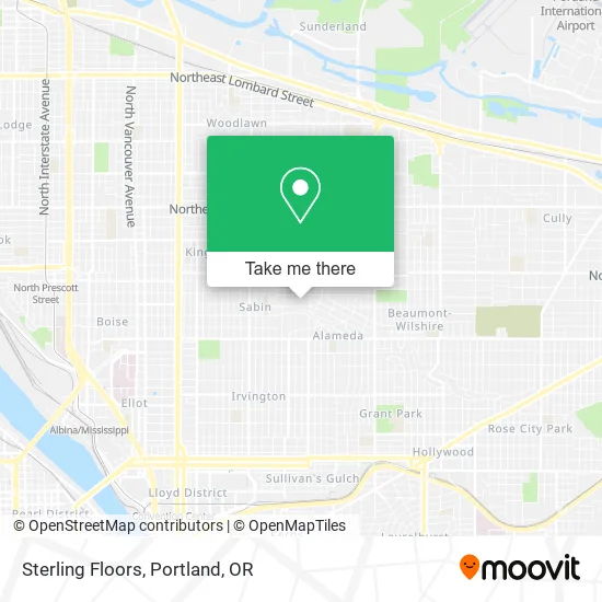 Sterling Floors map