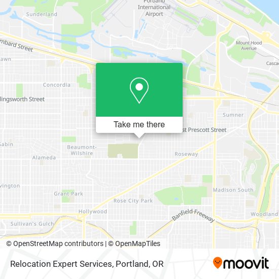 Relocation Expert Services map