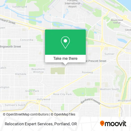 Relocation Expert Services map