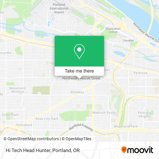 Hi Tech Head Hunter map
