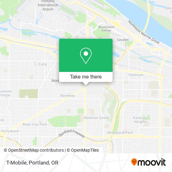 T-Mobile map