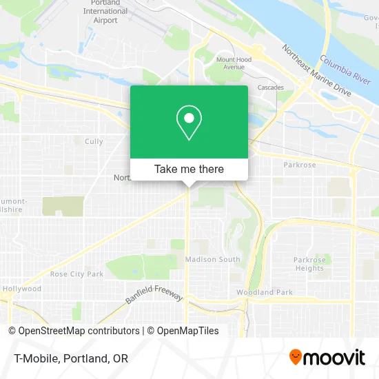 T-Mobile map