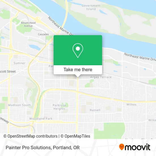 Painter Pro Solutions map
