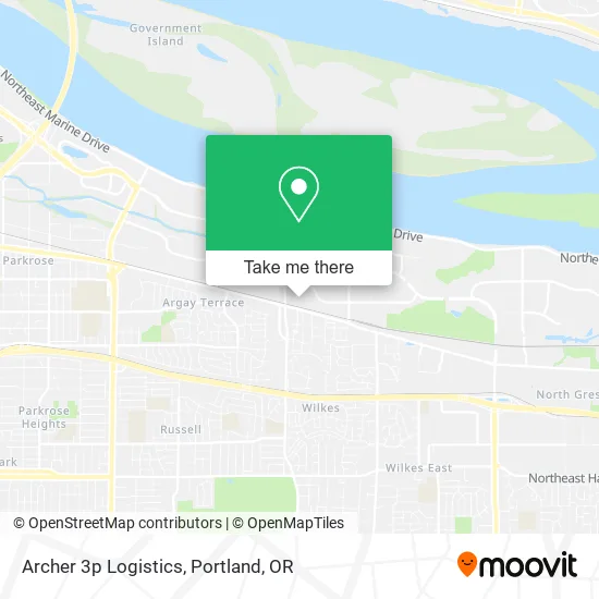Archer 3p Logistics map