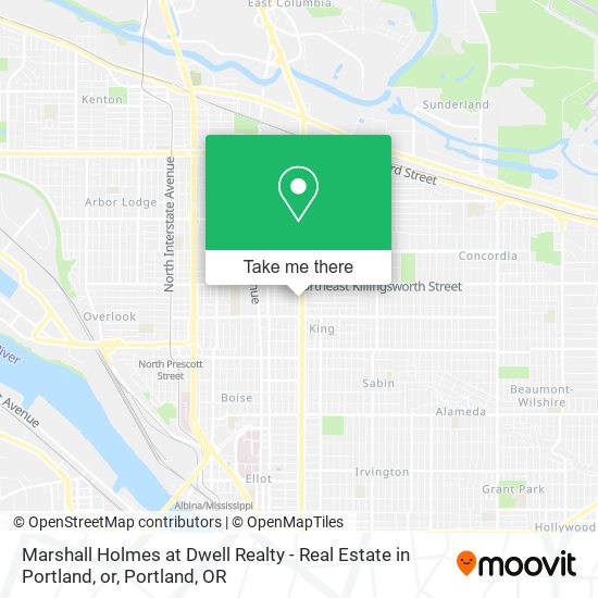 Marshall Holmes at Dwell Realty - Real Estate in Portland, or map