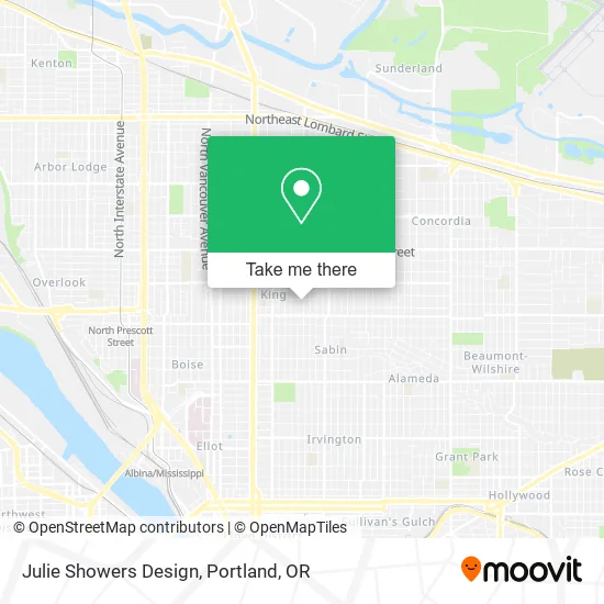 Mapa de Julie Showers Design