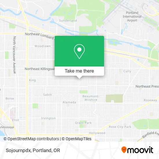 Sojournpdx map